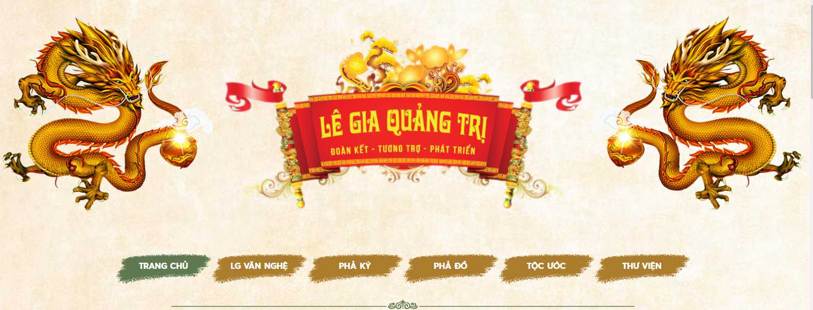 Về trang web của gia tộc